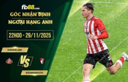 fb88-soi kèo Sunderland vs Bournemouth