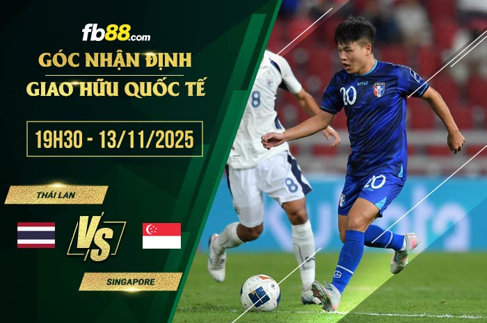 fb88-soi kèo Thái Lan vs Singapore
