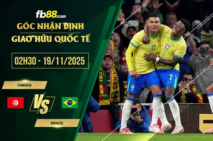 fb88-soi kèo Tunisia vs Brazil