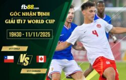 fb88-soi kèo U17 Chile vs U17 Canada