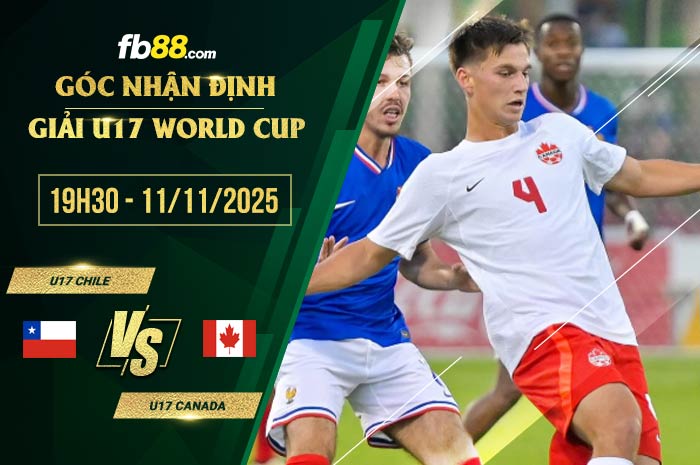 fb88-soi kèo U17 Chile vs U17 Canada