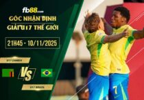 fb88-soi kèo U17 Zambia vs U17 Brazil