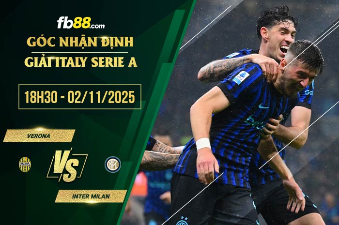 fb88-soi kèo Verona vs Inter Milan