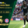 fb88-soi-keo-tran-dau-Arsenal-vs-Bayern-Munich-27-11-2025