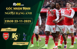 fb88-soi-keo-tran-dau-Arsenal-vs-Tottenham-23-11-2025