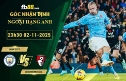 fb88-soi-keo-tran-dau-Man-City-vs-Bournemouth-02-11-2025