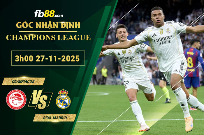 fb88-soi-keo-tran-dau-Olympiacos-vs-Real-Madrid-27-11-2025