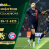 fb88-soi-keo-tran-dau-PSG-vs-Bayern-Munich-05-11-2025