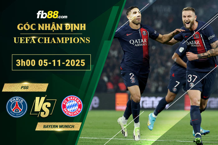 fb88-soi-keo-tran-dau-PSG-vs-Bayern-Munich-05-11-2025