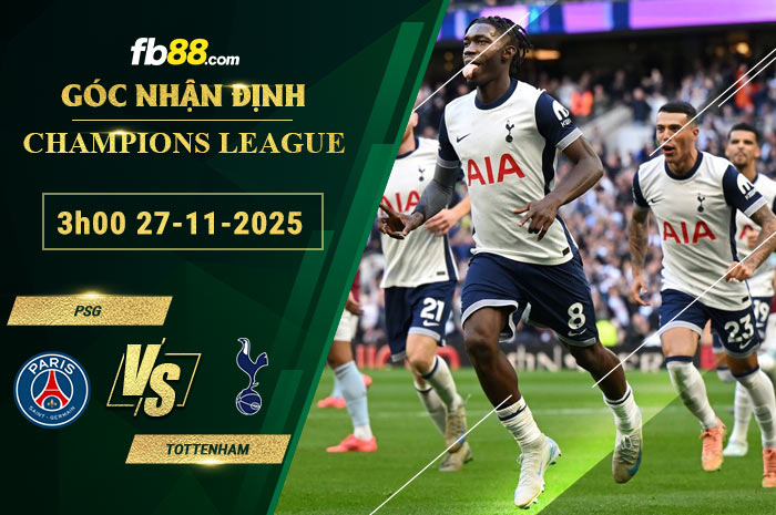 fb88-soi-keo-tran-dau-PSG-vs-Tottenham-27-11-2025
