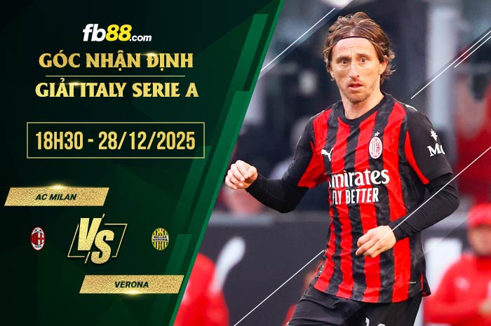 fb88-soi kèo AC Milan vs Verona