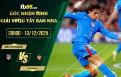 fb88-chi tiết kèo trận đấu Atletico Madrid vs Valencia