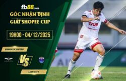 fb88-soi kèo Bangkok United vs Lion City