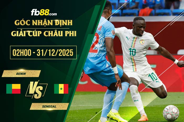 fb88-soi kèo Benin vs Senegal
