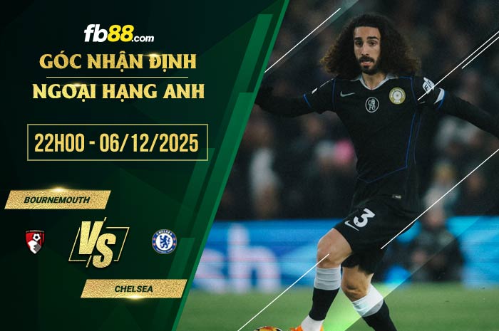 fb88-soi kèo Bournemouth vs Chelsea