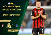 fb88-soi kèo Bournemouth vs Everton