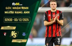 fb88-soi kèo Bournemouth vs Everton