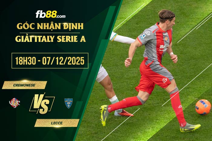 fb88-soi kèo Cremonese vs Lecce