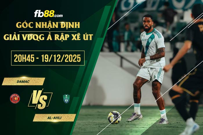 fb88-soi kèo Damac vs Al-Ahli