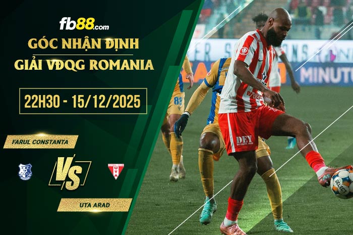 fb88-soi kèo Farul Constanta vs UTA Arad