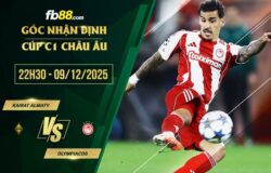 fb88-soi kèo Kairat Almaty vs Olympiacos