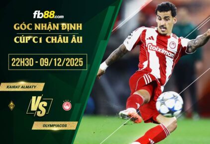 fb88-soi kèo Kairat Almaty vs Olympiacos