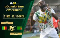 fb88-soi kèo Mali vs Zambia