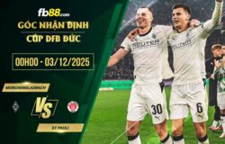 fb88-soi kèo Monchengladbach vs St Pauli