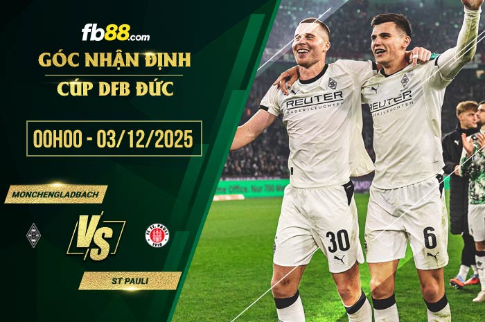 fb88-soi kèo Monchengladbach vs St Pauli