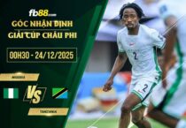 fb88-soi kèo Nigeria vs Tanzania