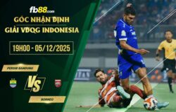 fb88-soi kèo Persib Bandung vs Borneo
