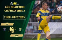 fb88-soi kèo Pisa vs Parma