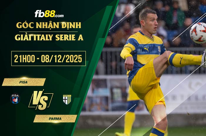 fb88-soi kèo Pisa vs Parma