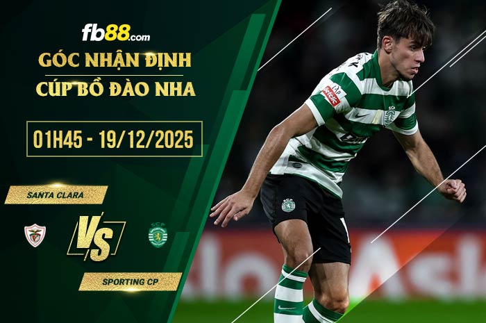fb88-soi kèo Santa Clara vs Sporting CP