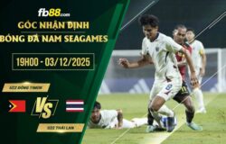 fb88-soi kèo U22 Đông Timor vs U22 Thái Lan