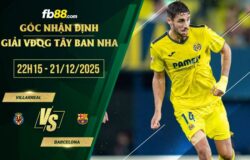 fb88-soi kèo Villarreal vs Barcelona