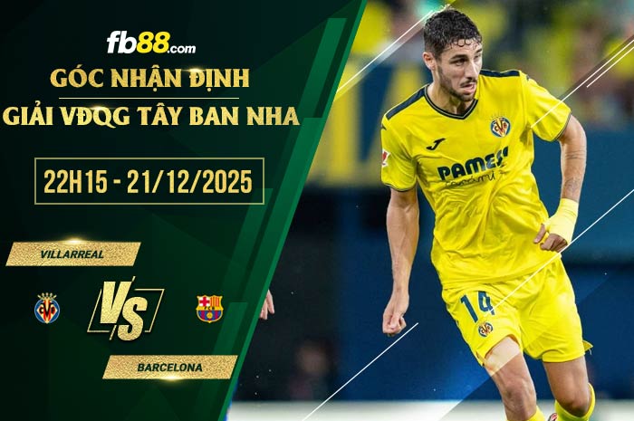 fb88-soi kèo Villarreal vs Barcelona