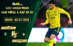 fb88-soi kèo Al-Ahli vs Al Nassr