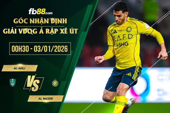 fb88-soi kèo Al-Ahli vs Al Nassr