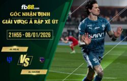 fb88-soi kèo Al Hilal vs Al-Hazem