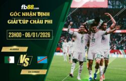 fb88-soi kèo Algeria vs CH Congo
