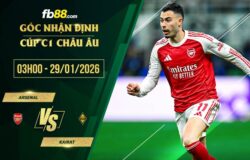 fb88-soi kèo Arsenal vs Kairat