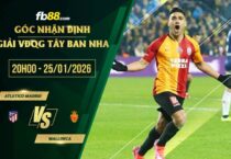 fb88-soi kèo Atletico Madrid vs Mallorca