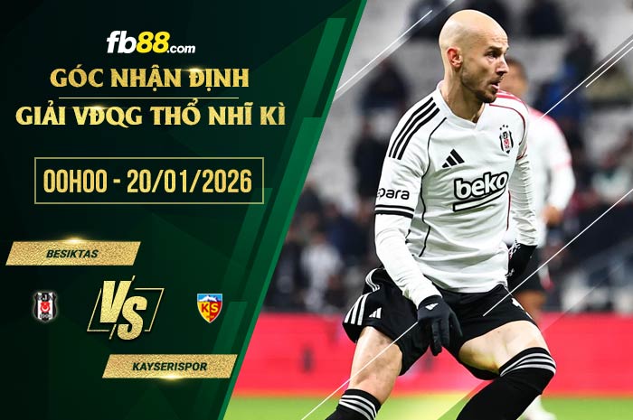 fb88-soi kèo Besiktas vs Kayserispor