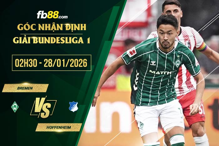 fb88-soi kèo Bremen vs Hoffenheim