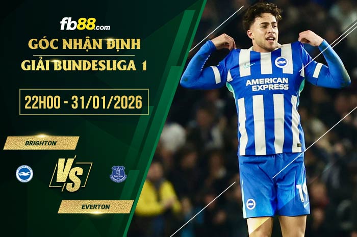 fb88-soi kèo Brighton vs Everton