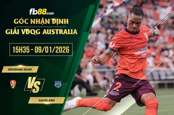 fb88-soi kèo Brisbane Roar vs Auckland