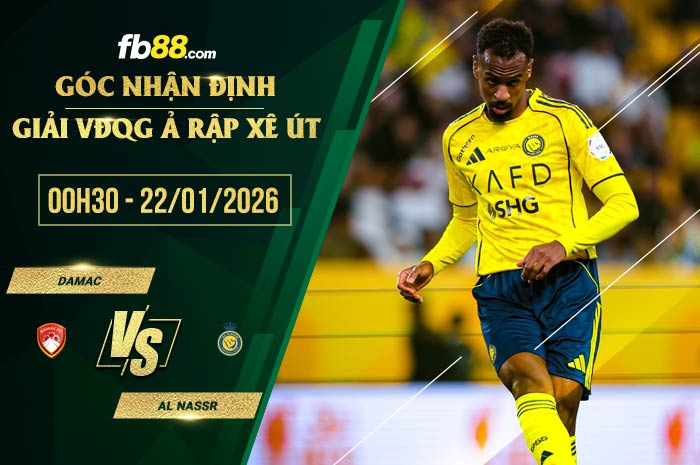 fb88-soi kèo Damac vs Al Nassr