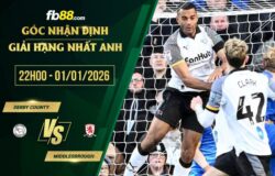 fb88-soi kèo Derby County vs Middlesbrough