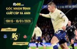 fb88-soi kèo Everton vs Sunderland